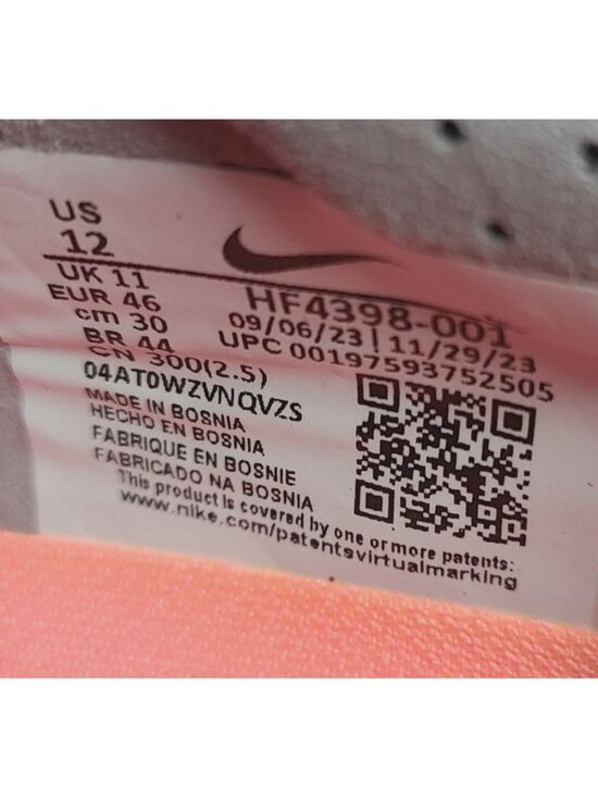 Nike Air Zoom Mercurial Vapor 15 Elite SG-Pro Soccer Cleats HF4398-001 Size 12 main image 5